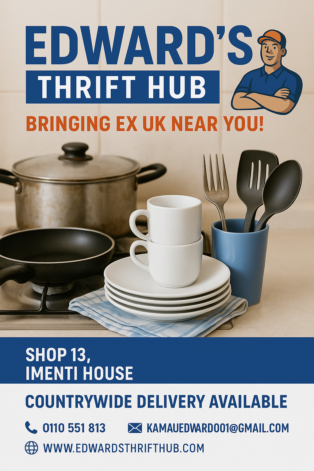 Discover Affordable Quality Goods at Edward Thrift Hub in Nairobi CBD