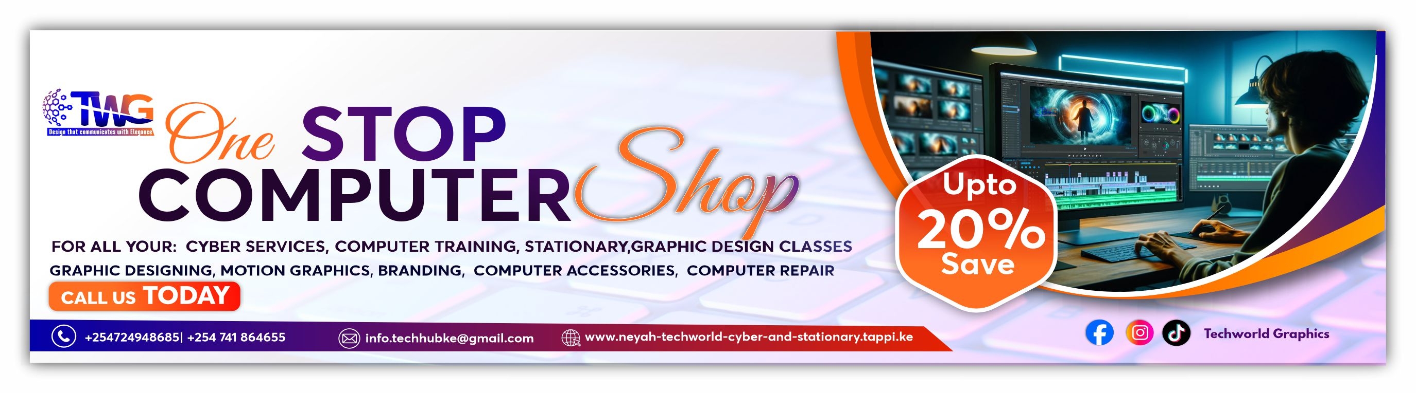 Discovering Value at TECHWORLD CYBER AND STATIONARY in Mlolongo