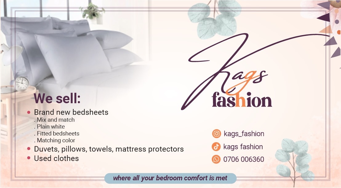 Discover Quality Cotton Bedsheets at Kags Fashion in Nairobi