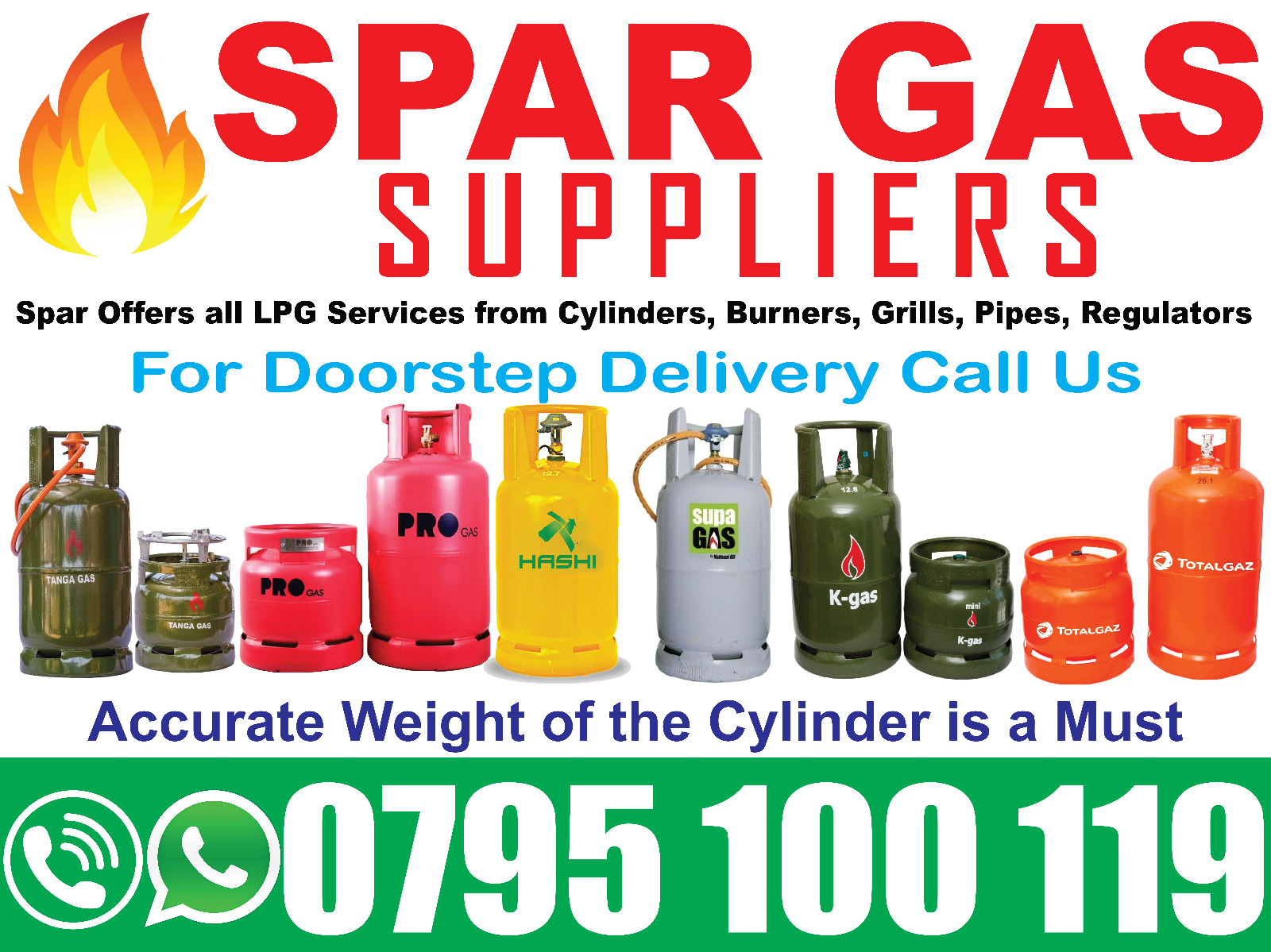 Why Spar Gas Suppliers in Kenol is the Best Choice for LPG Needs