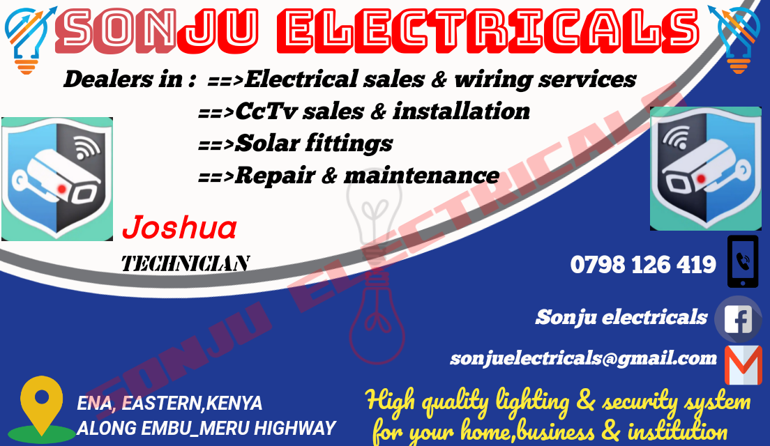 Discovering Quality Shopping at SONJU ELECTRICALS in Kutus