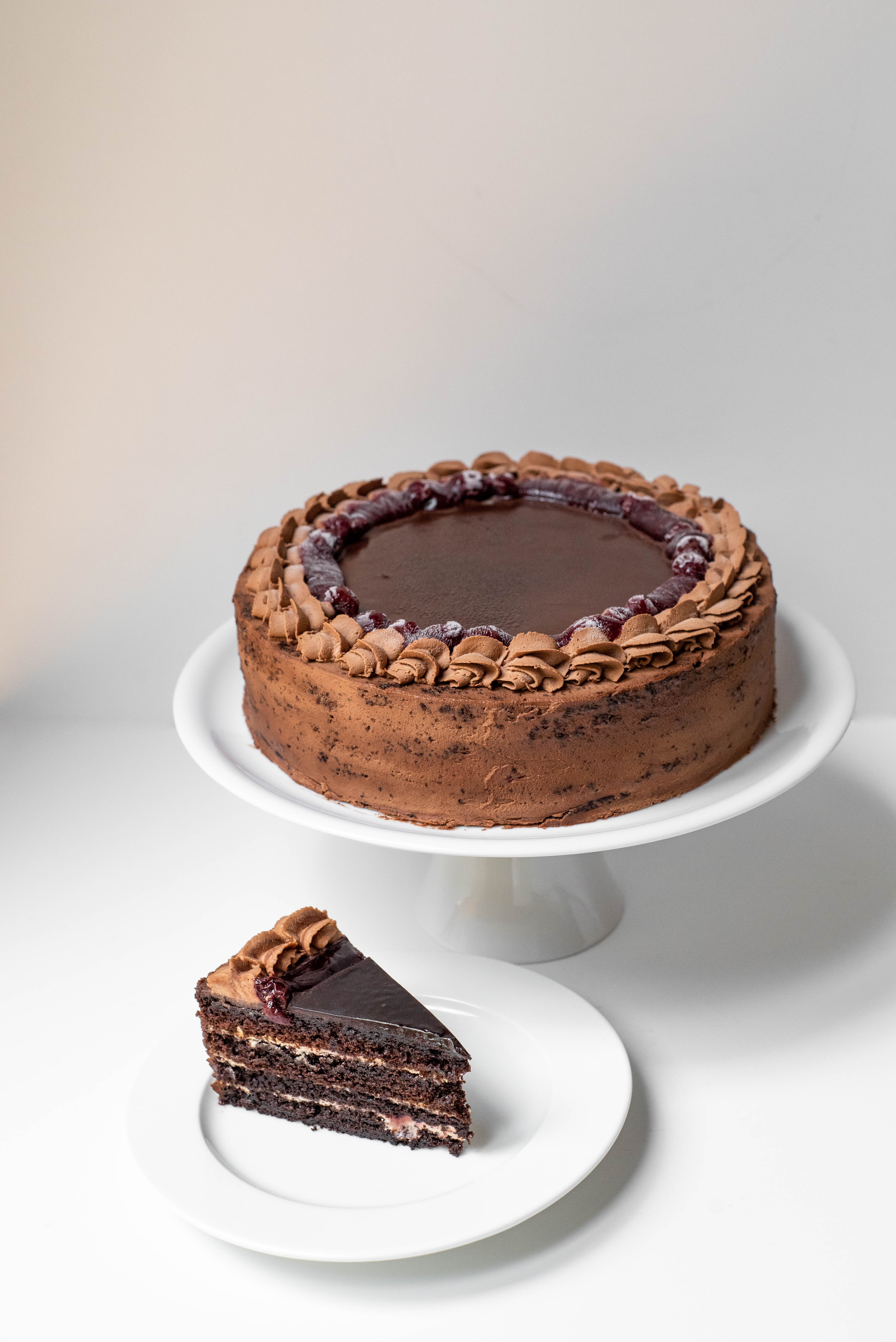 Sliced Black Forest