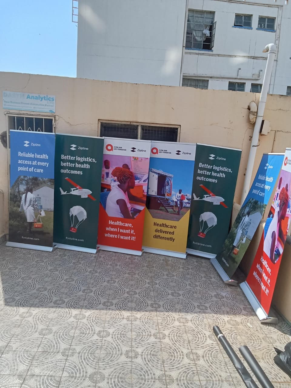 Roll up banners
