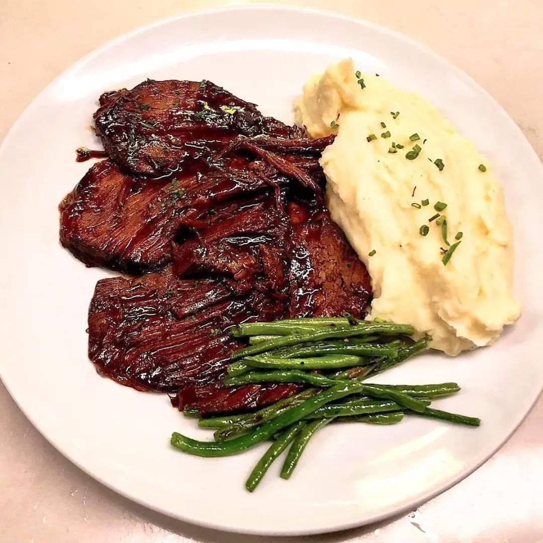 Steak and Mashed Potatoes