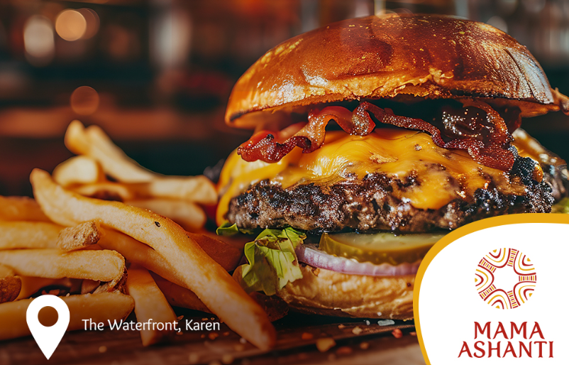 Burger and Fries