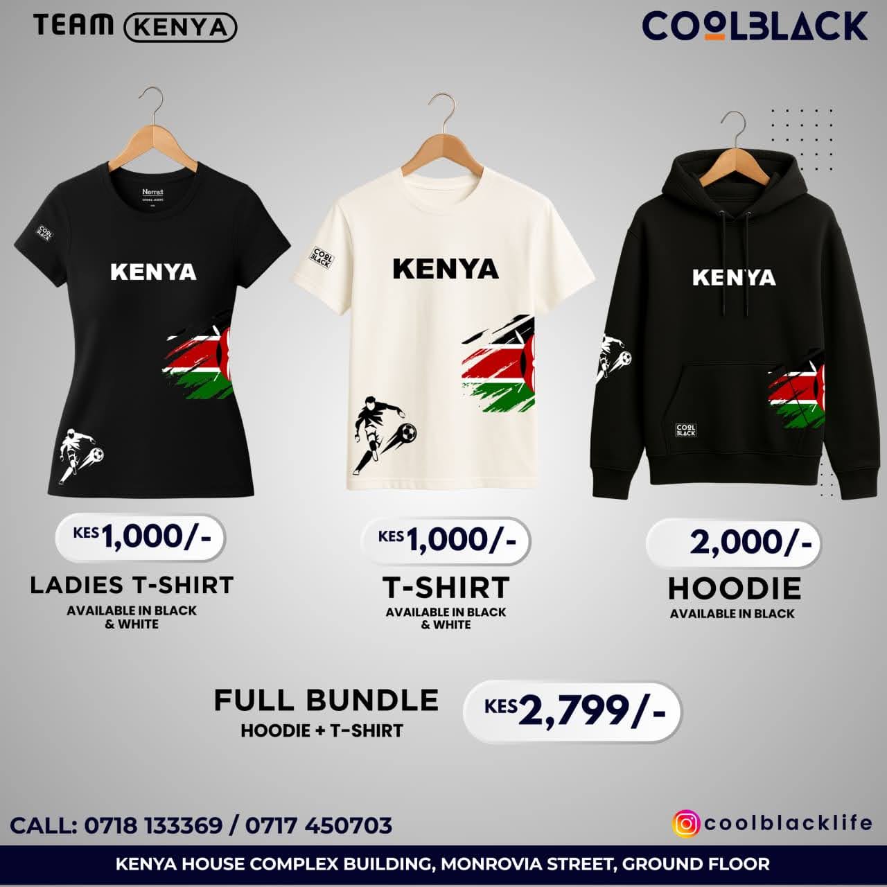 Team Kenya Apparel