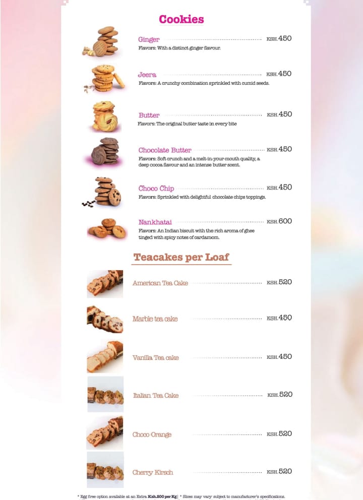 Cookies at Cake City Westlands