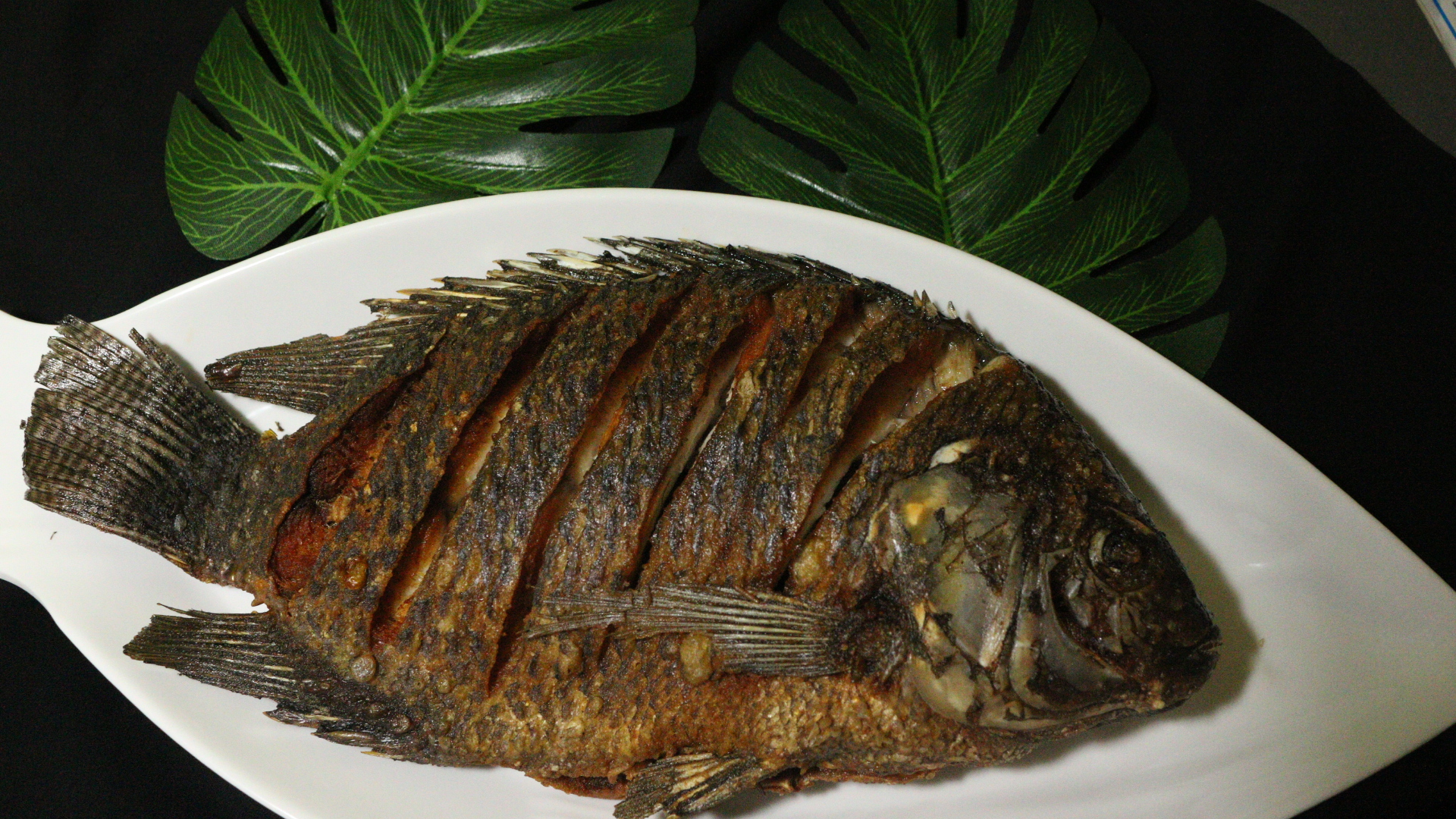 Deep Fried Tilapia Fish