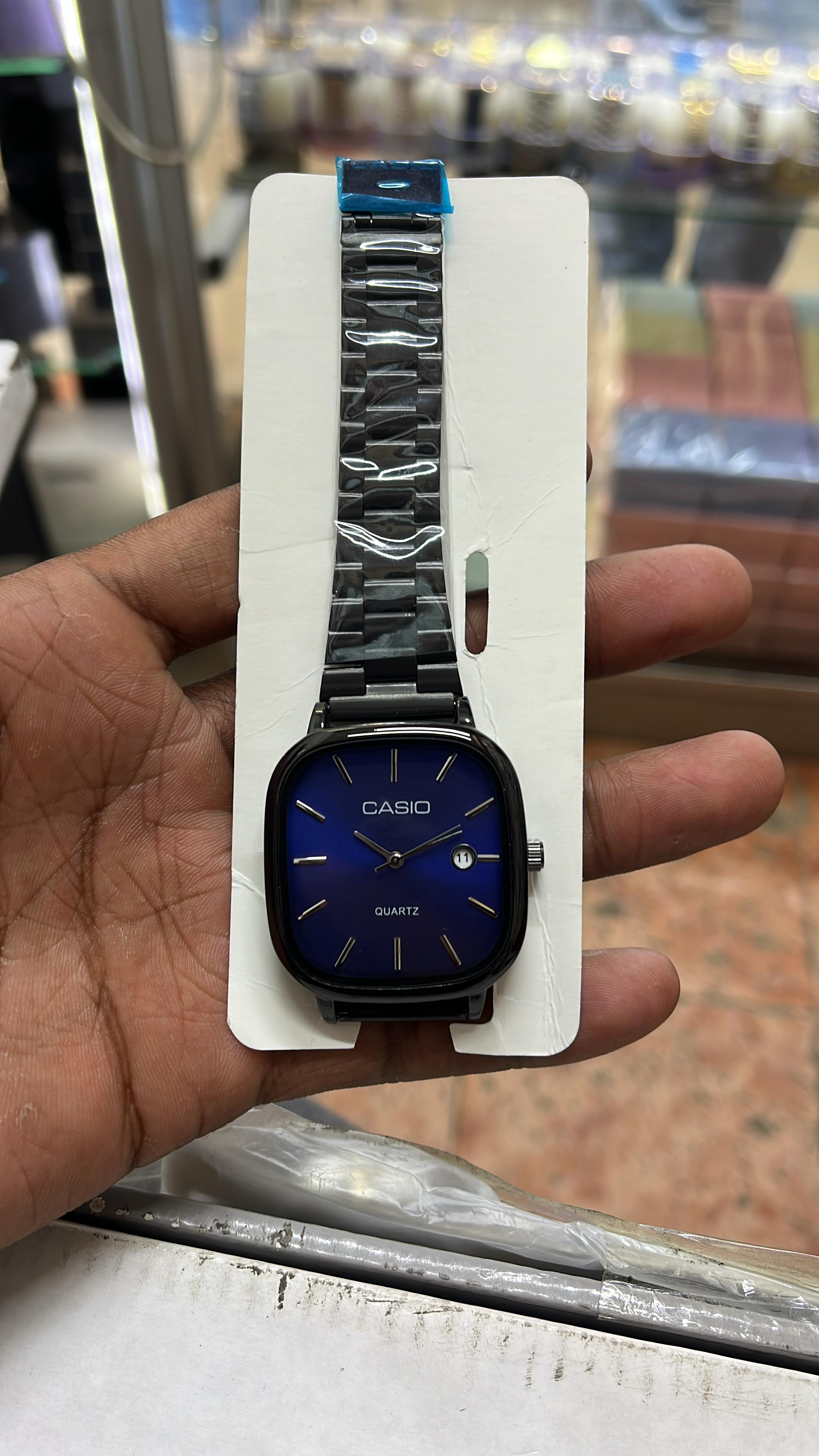 Square Black and Blue