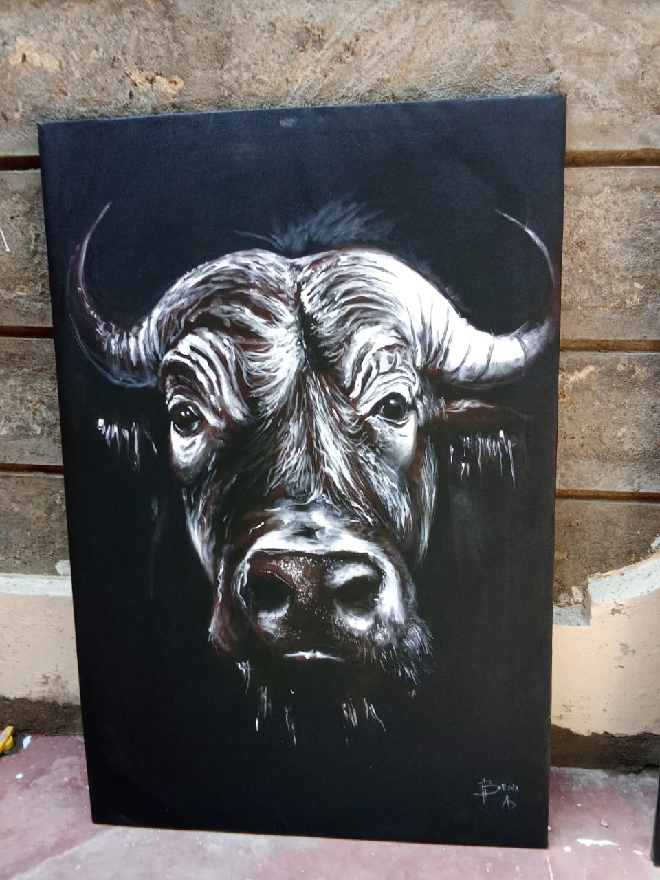 Buffalo Cracks Art
