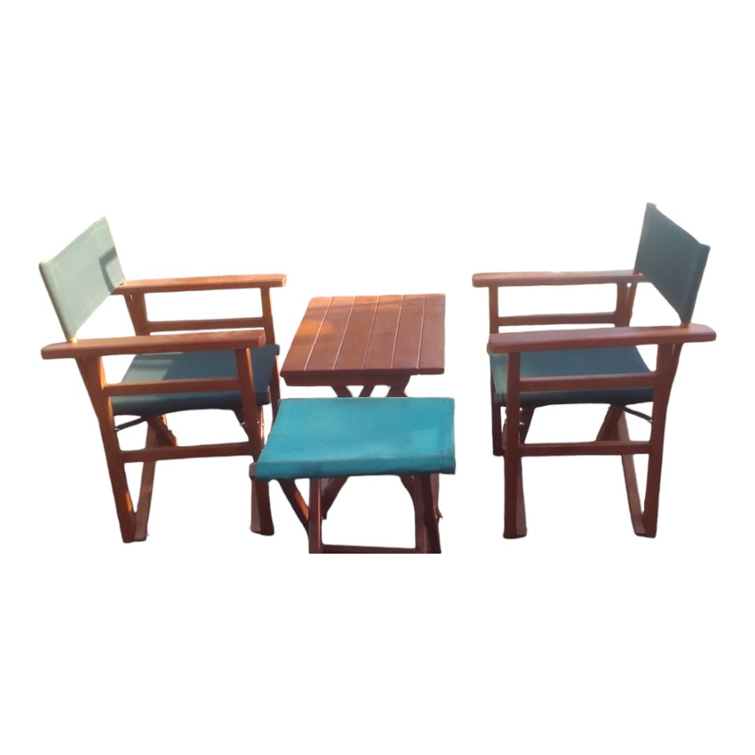 Foldable Camp/Balcony Chairs & Table