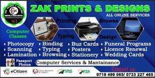 Printing Services