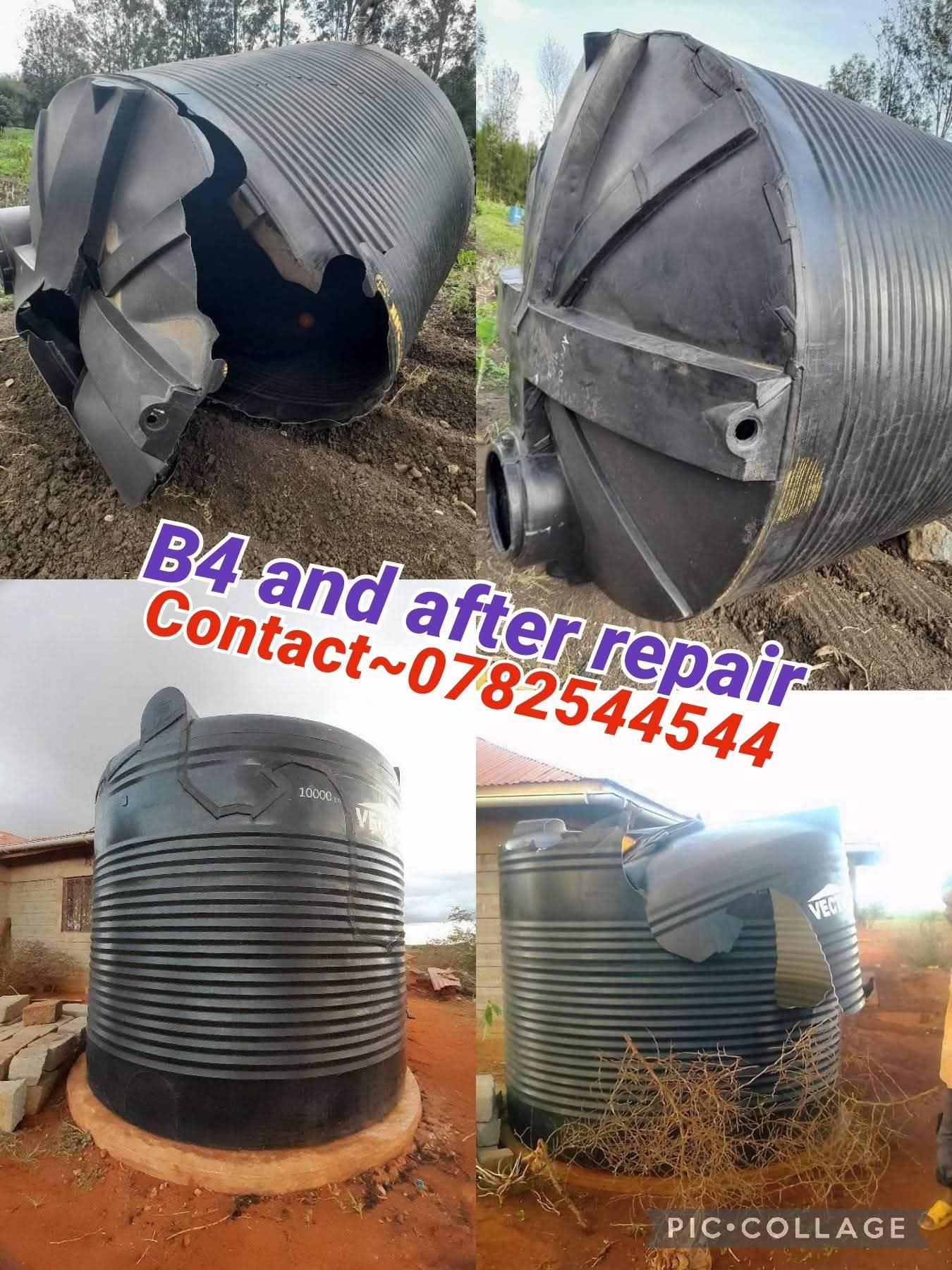 Kenyan Poly Damaged Tank DOCTOR